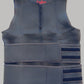 Men Sauna vest Double Belt